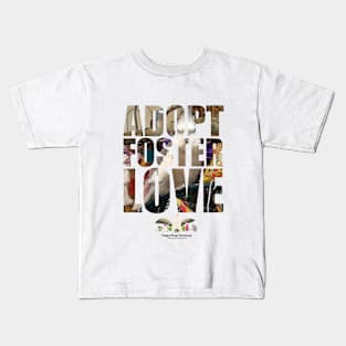 Adopt Foster Love!  Mr. Casper! Kids T-Shirt